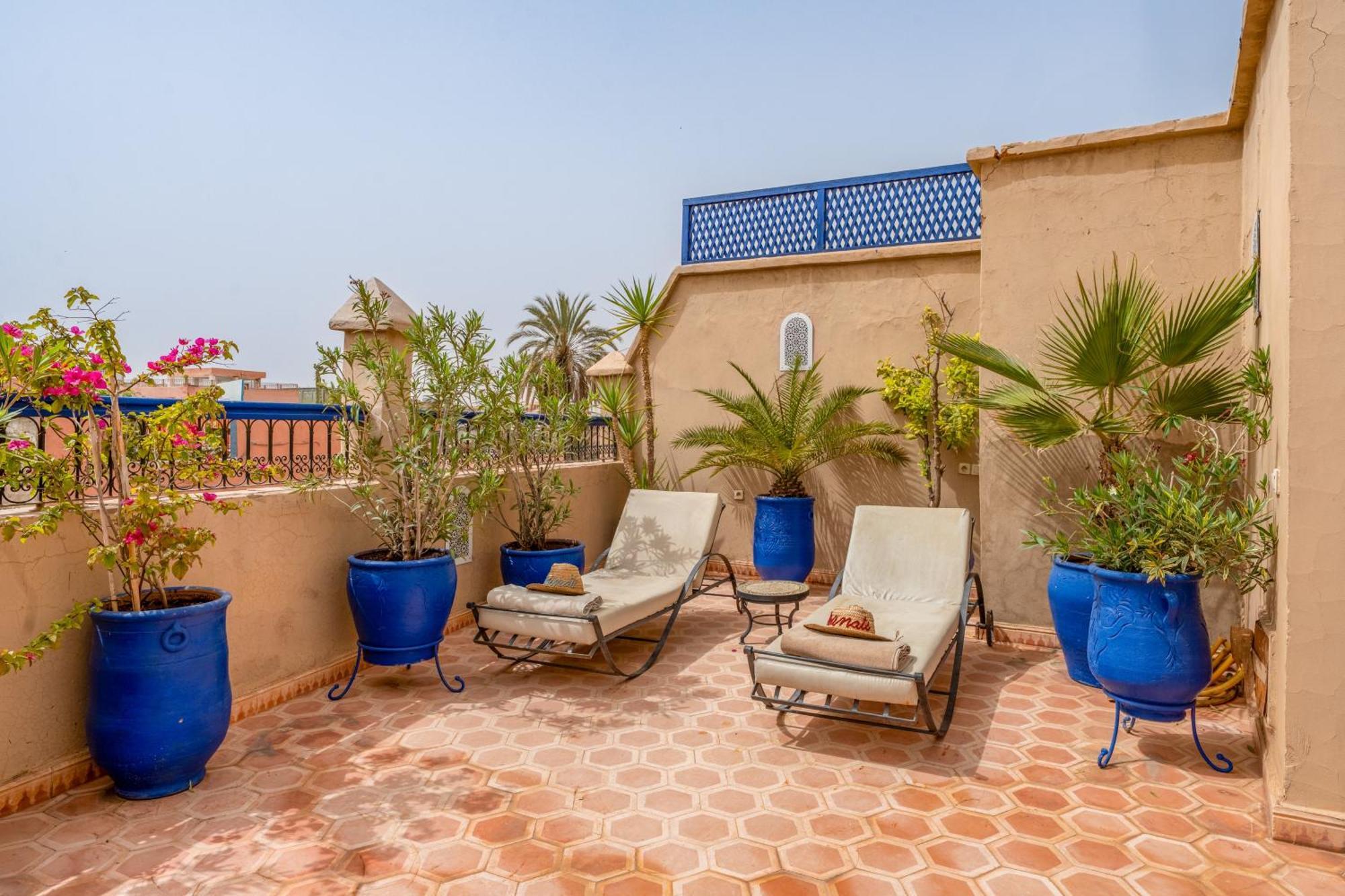 Riad Awinati Location Privatisee ,Piscine Chauffee , Beau Rooftop Marrakesh Exteriör bild