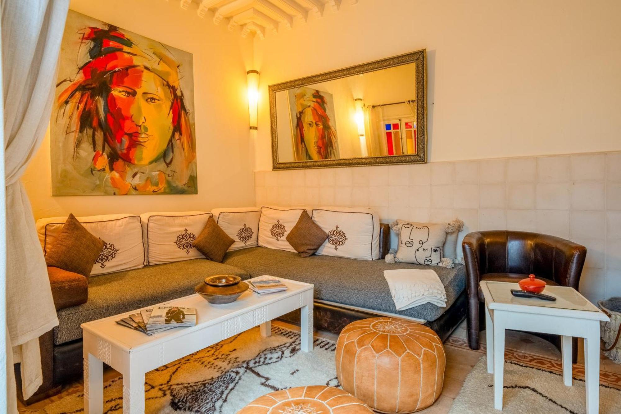 Riad Awinati Location Privatisee ,Piscine Chauffee , Beau Rooftop Marrakesh Exteriör bild